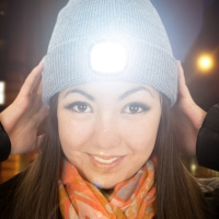 Beamie LED Beanie Hat - GREY