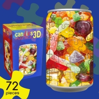 Candies 3D Can Puzzle